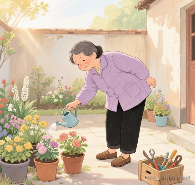 我妈在家里存在感很低，就像个后妈。

她一直帮我妹带孩子。我妹怀二胎，从来没跟她