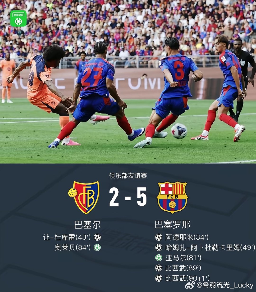 一觉醒来巴萨5-2轻松拿下啊亚麻依旧稳定发挥，罗德里加盟巴萨。继续冲击欧冠好吗好