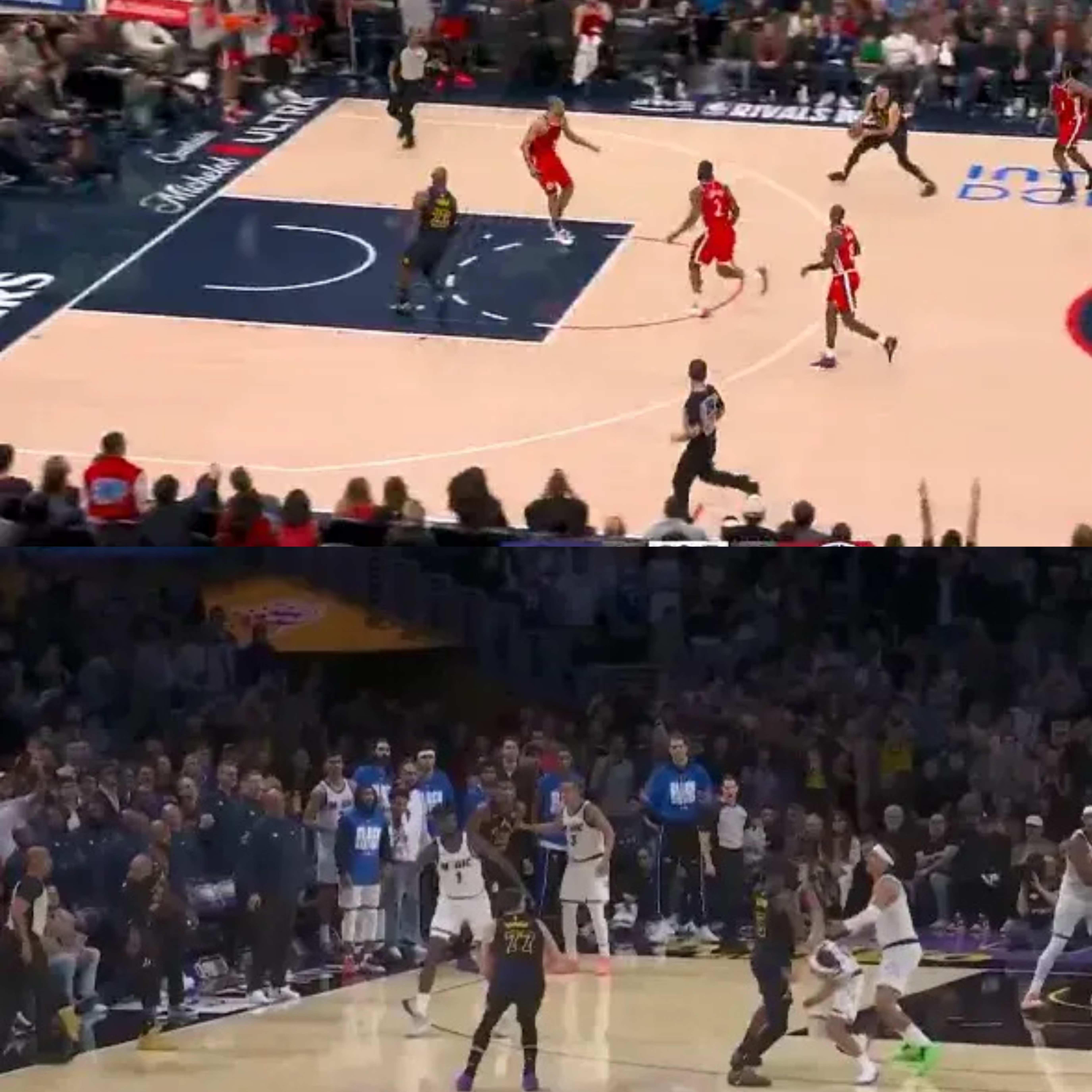 卡特绝杀湖人空位拒投，通道摊手，赛后嘴硬。东契奇在用从老詹那里学来的一切在折磨老