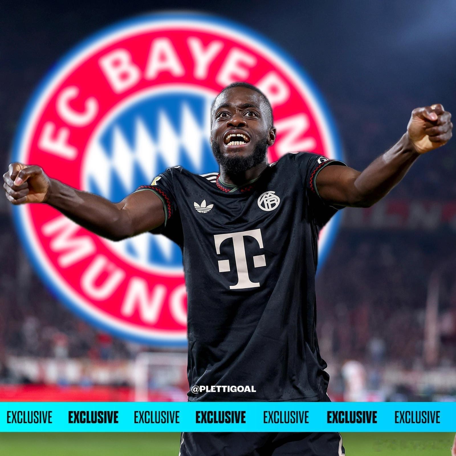 🚨✍️一切就緒。正如［Sky］昨天現場報道，達約特·烏帕梅卡諾和拜仁慕尼黑已就