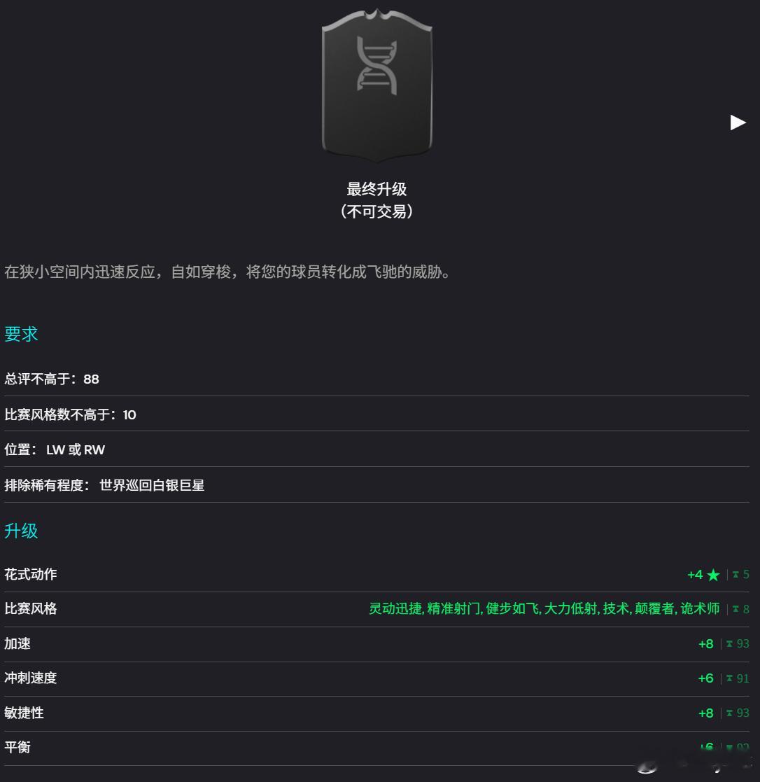 4月22日【新增进化】共 1 个1. 狡黠的霍比特人｜免费FC26