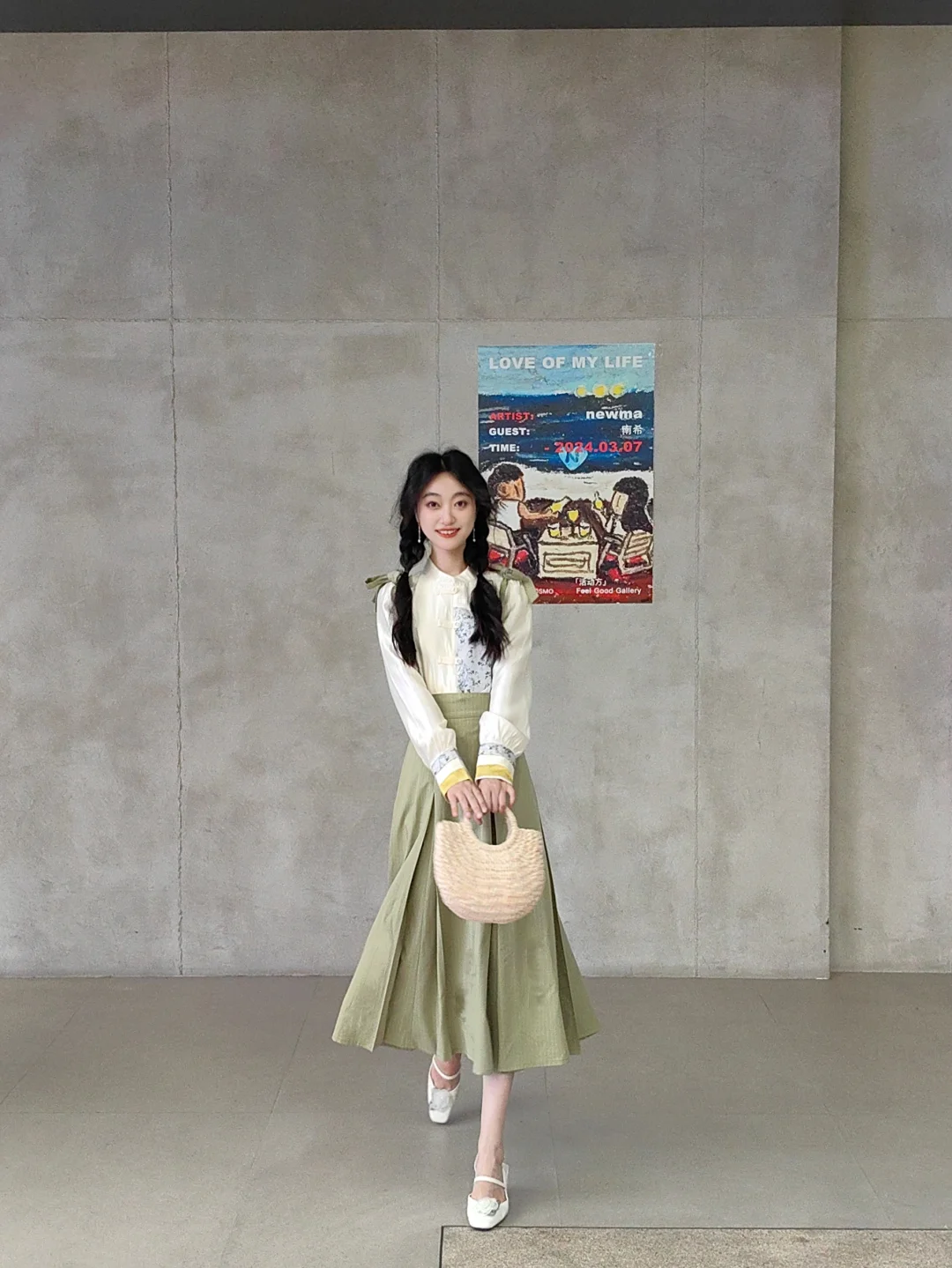 汉元素背带裙！真的很日常！