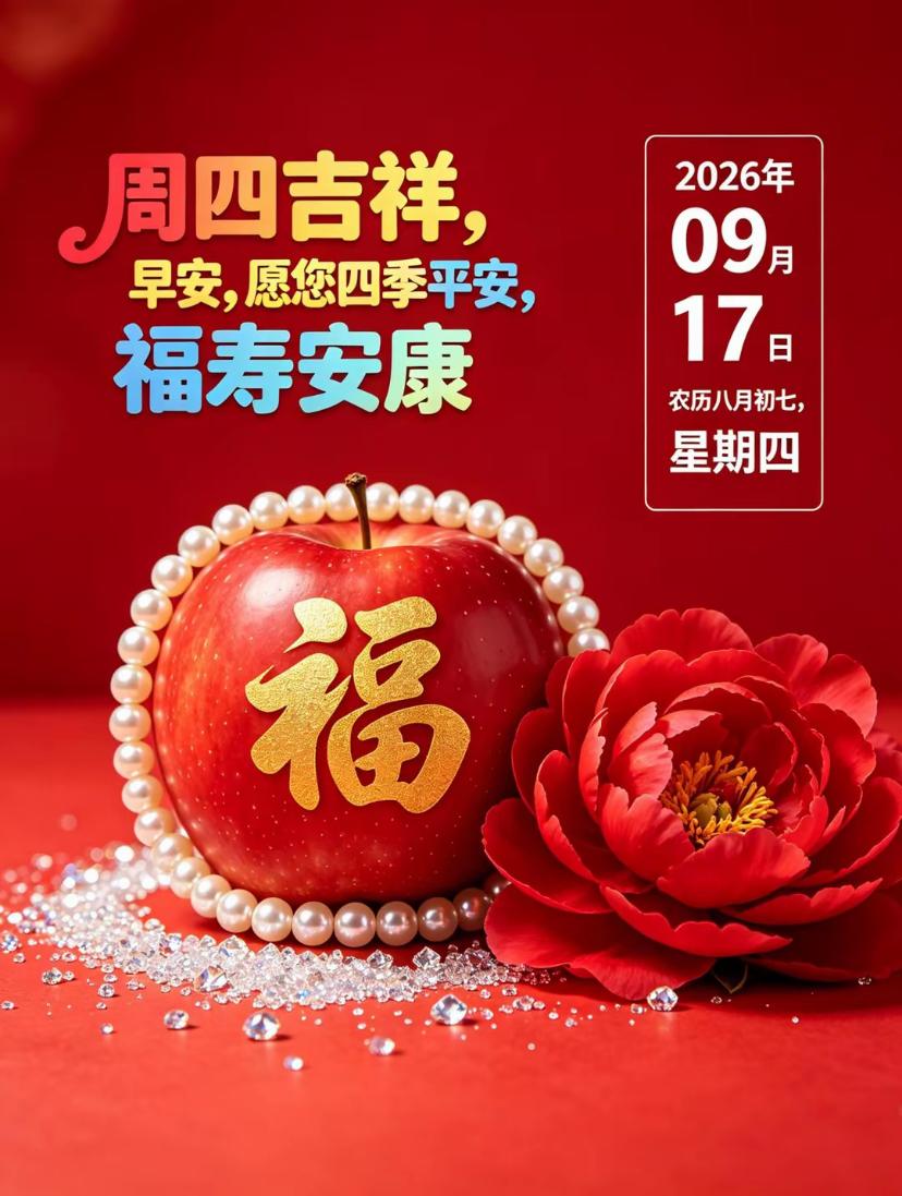 [福]2026./9月17日，月满中秋，天涯同望一轮月[福]

🌿🍁七绝.中
