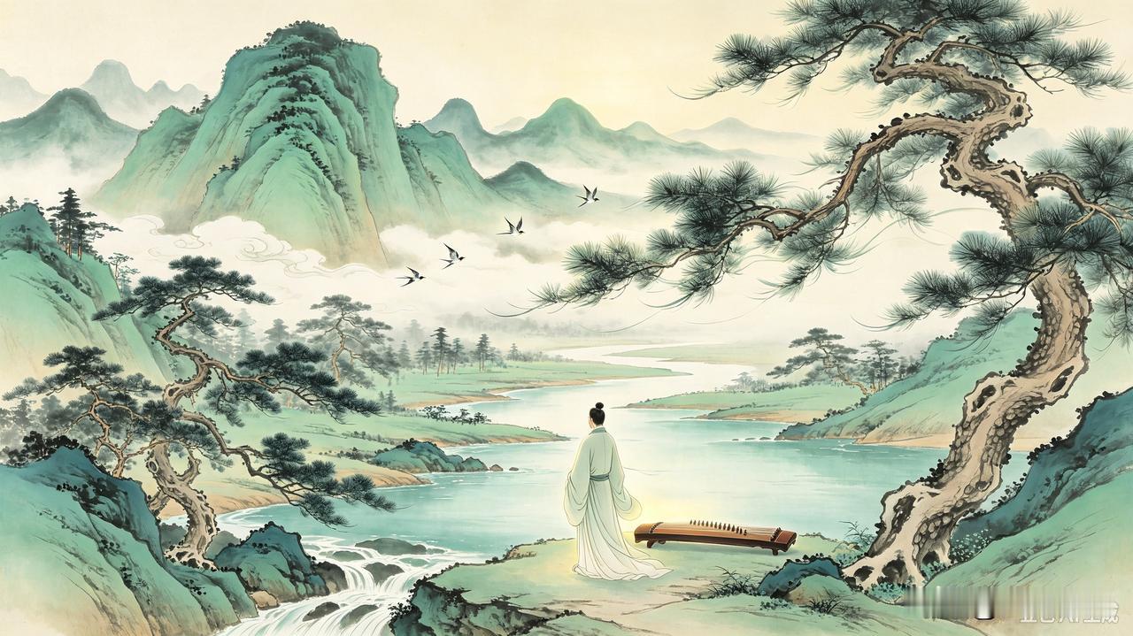 青山绿水画中走，
鸟语松涛琴上听。

＃晒图笔记大赛＃