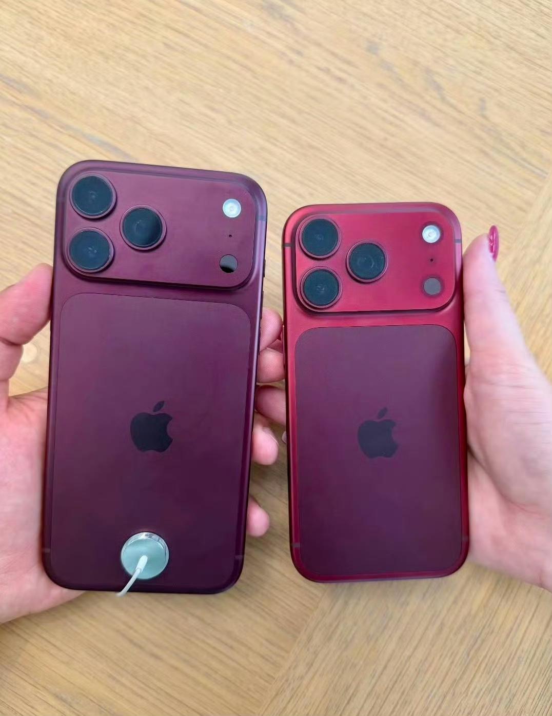 刚入手iPhone 18 Pro酒红色版本的机主，近期纷纷遇到糟心的机身变色问题