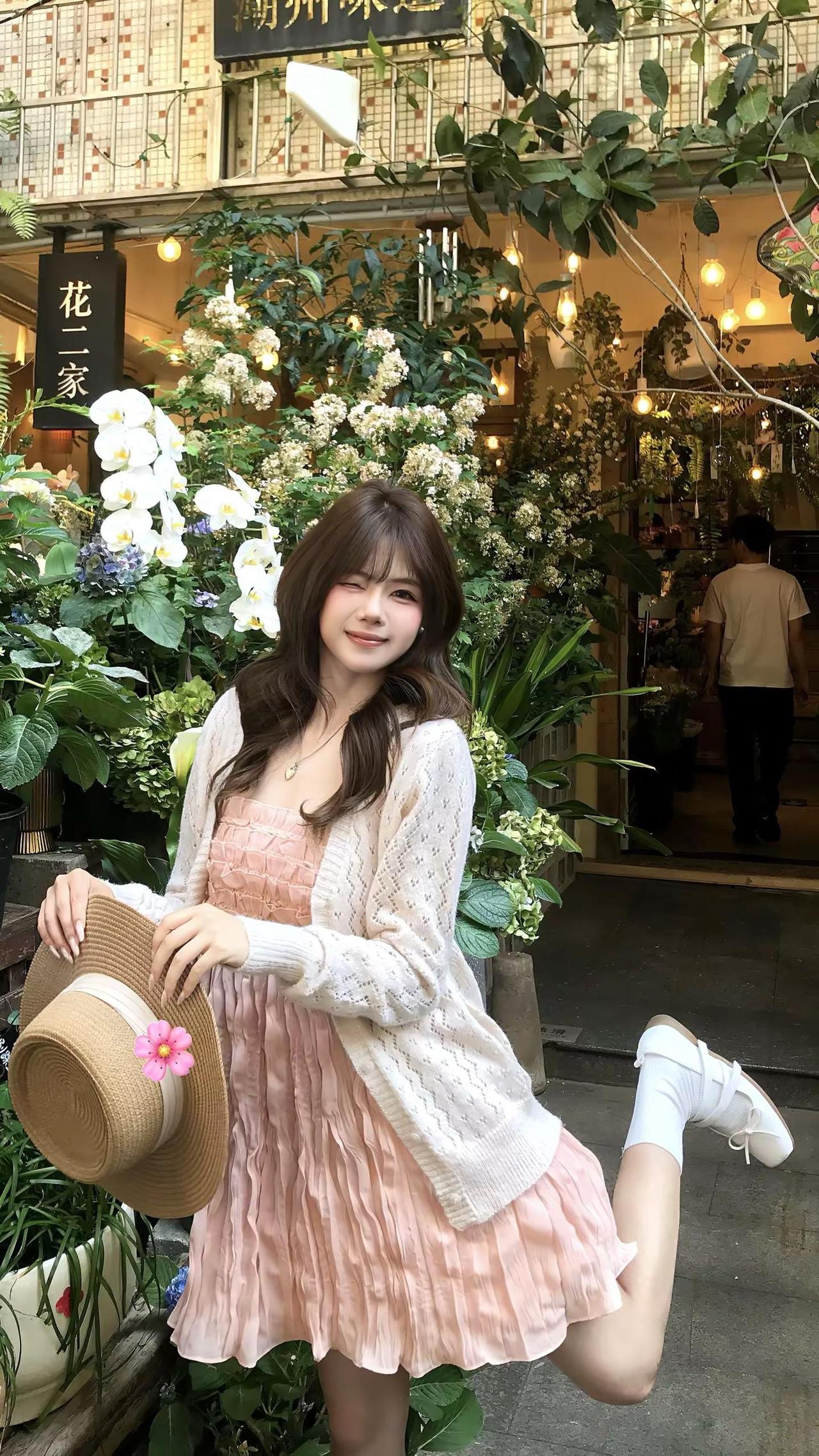 看春天 看花 看浪漫 .+♡+.🌸春日穿搭 韩系