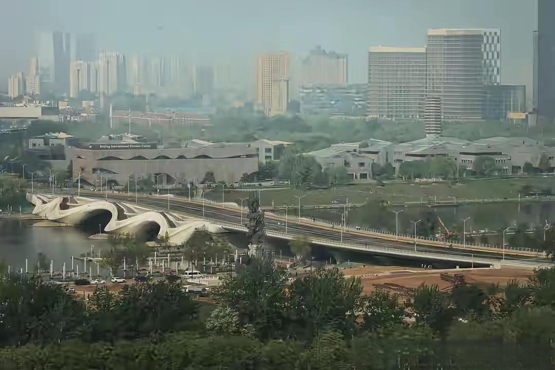 北京通州目前最美的公路桥通车了！