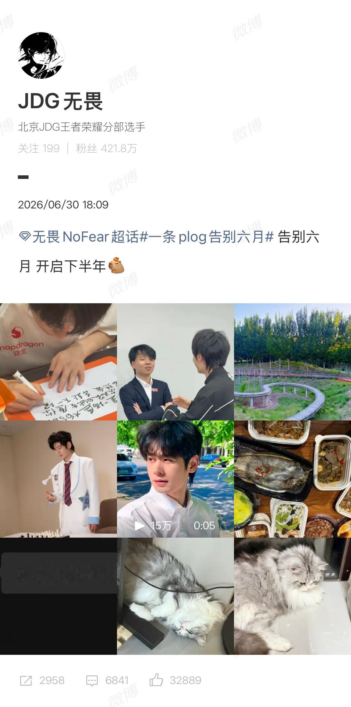 无畏告别六月plog温暖的六月过去啦，即将迎来7月的炎炎夏日，大家一起加油。 