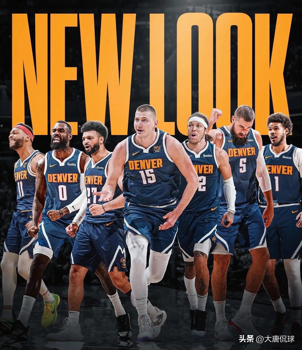 掘金今年季后赛想要争冠的 5个因素看点！

一、核心看点：双核的统治力与极限，约