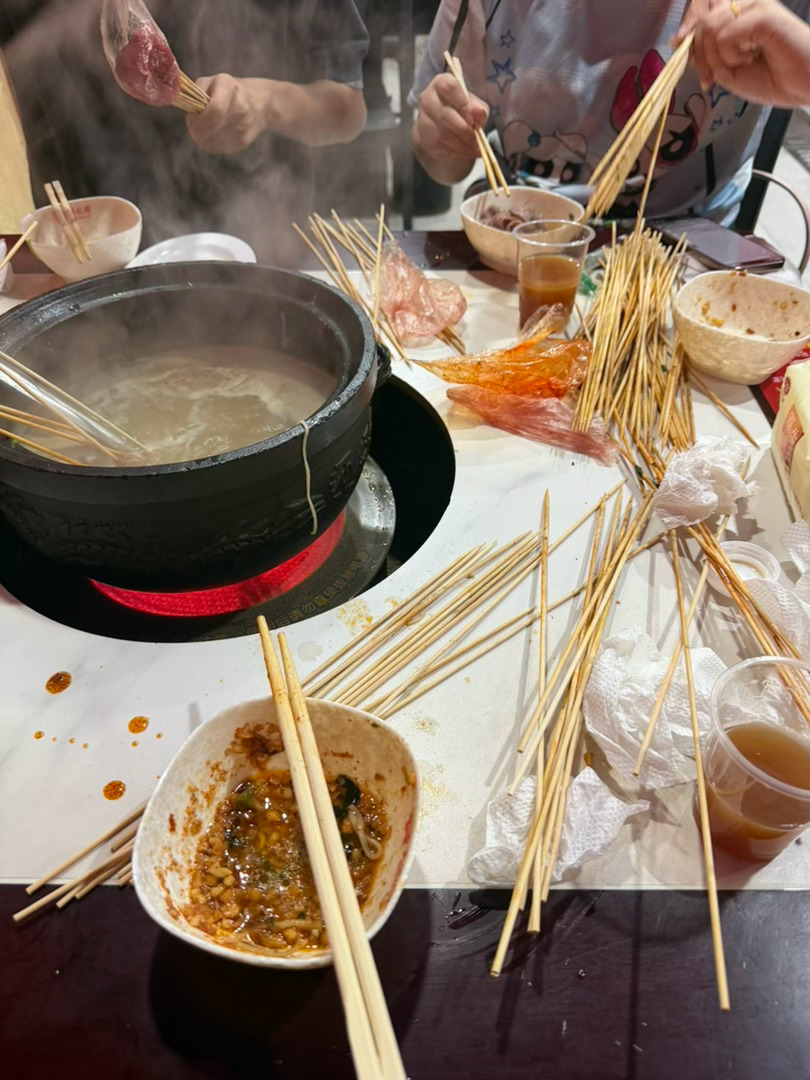 烫锅鲜一下 