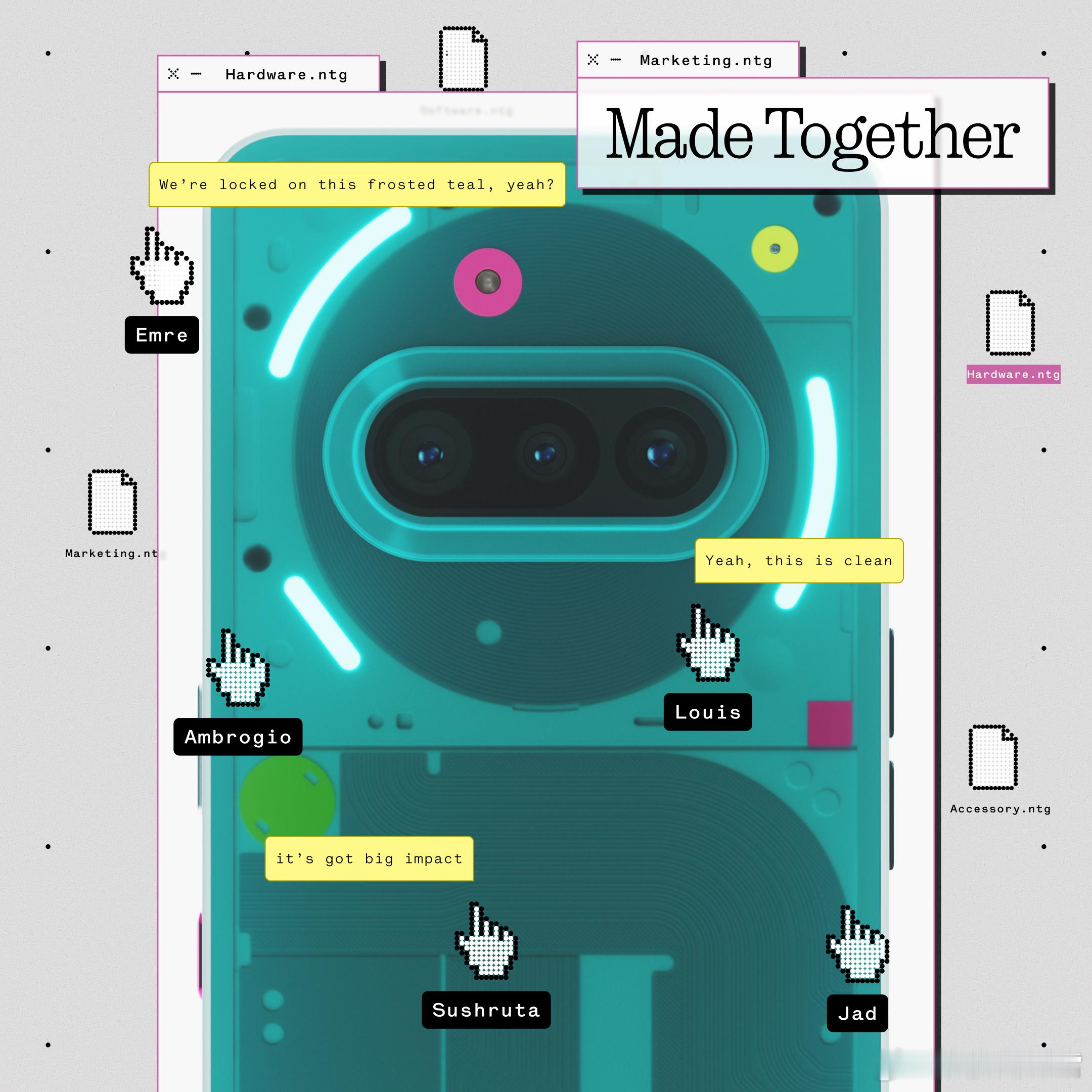 Nothing Phone (3a) 在海外推出了款社区共创版，灵感来源于90年