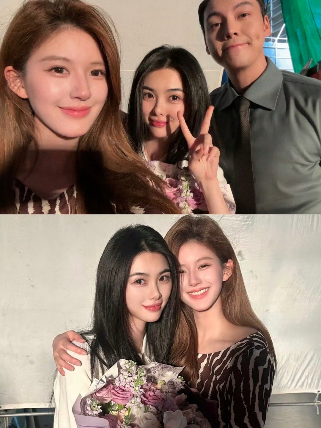 刚准备说是谁美的这么突出 一看竟然是赵露思…  