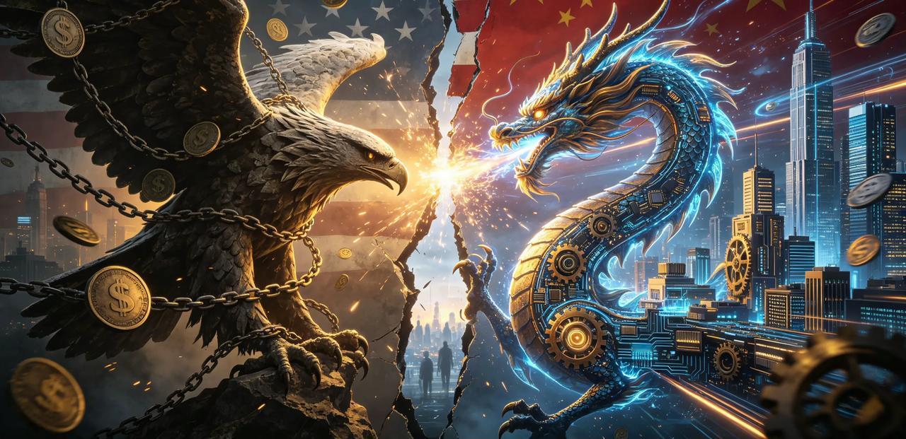 美国想维持的是 “金字塔式”的旧秩序——我站在塔尖，盟友在中间，你们发展中国家在