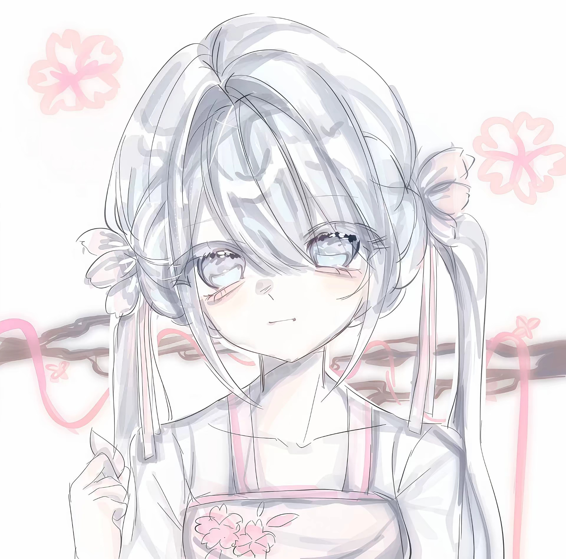 动漫女头|单人女头|动漫头像 