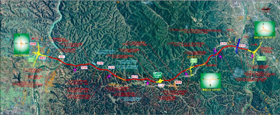 【洋镇线洋县至西乡高速公路新建工程】正在抓紧推进。全长约30千米，概算投资约49