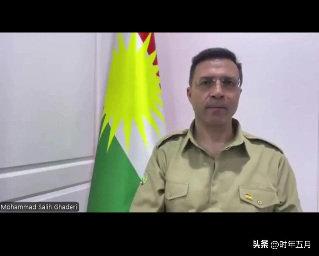 伊朗库尔德斯坦民主党（PDKI）高级官员穆罕默德·萨利赫·卡德里称，一支庞大的库