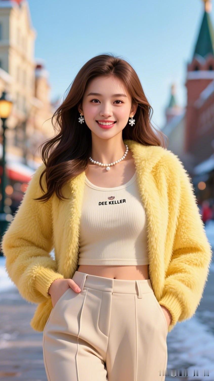 春风十里，笑靥如花。你认为最有气质的美女是谁？ 冬日暖阳下的时尚穿搭，黄色外套与