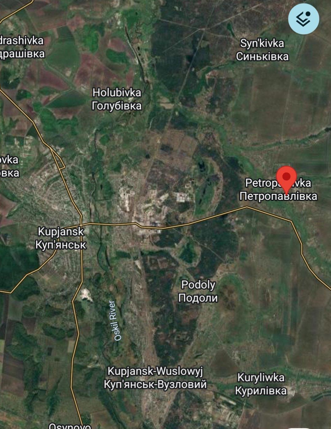 乌军称，收复了库普扬斯克以东的Petropavlovka如果属实的话，这算是一个