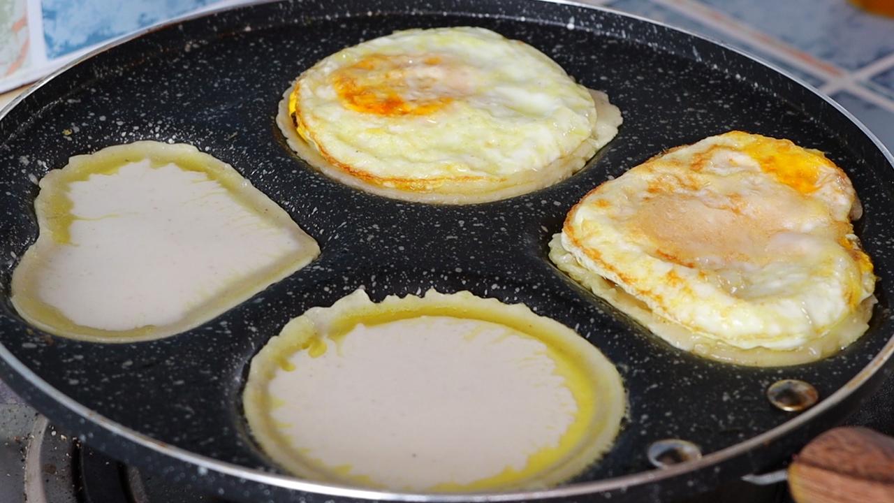 10分钟解决全家人早餐，制作方法简单，全程没有一点难度，好吃
详情请观看