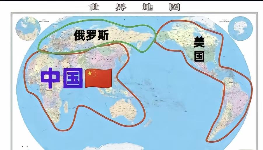 也不知道谁搞得这势力范围表。也不知道哪家吃亏，哪家强！
美国把西半球包圆了！这不