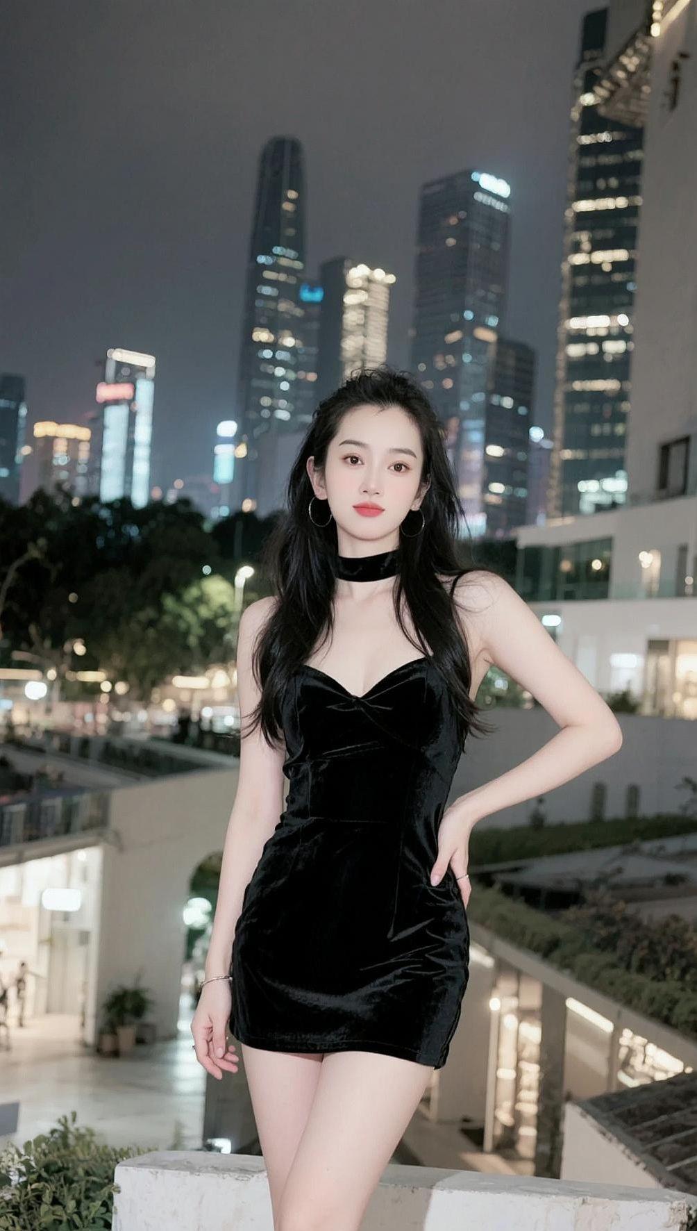 AI都市夜景写真 AI都市夜景写真 抖音ai创作 抖音玩法合伙人计划