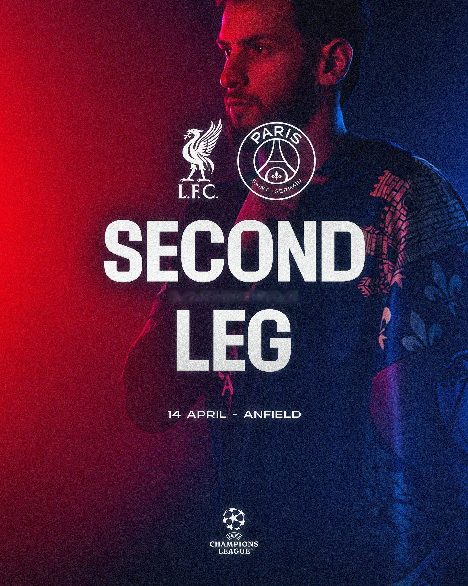 欧冠  比赛还没有结束 继续战斗巴黎圣日耳曼2比0利物浦