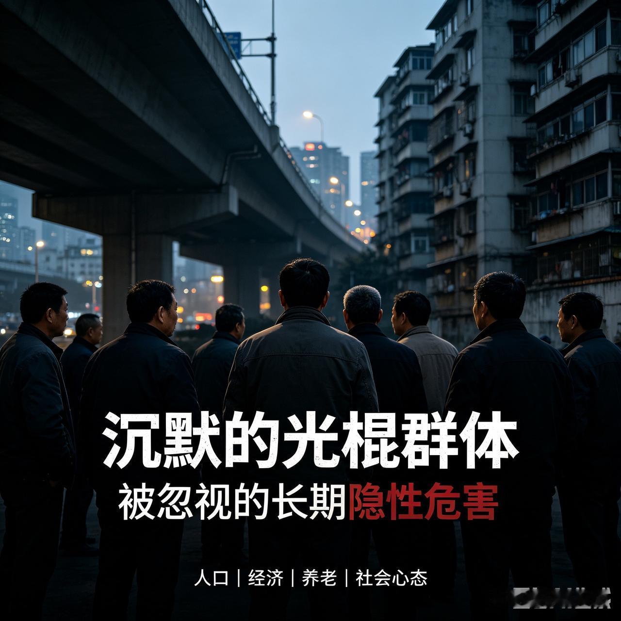 千万老实光棍沉默不闹事，看似安稳，实则在透支国家未来

很多人有一个误区：一个国