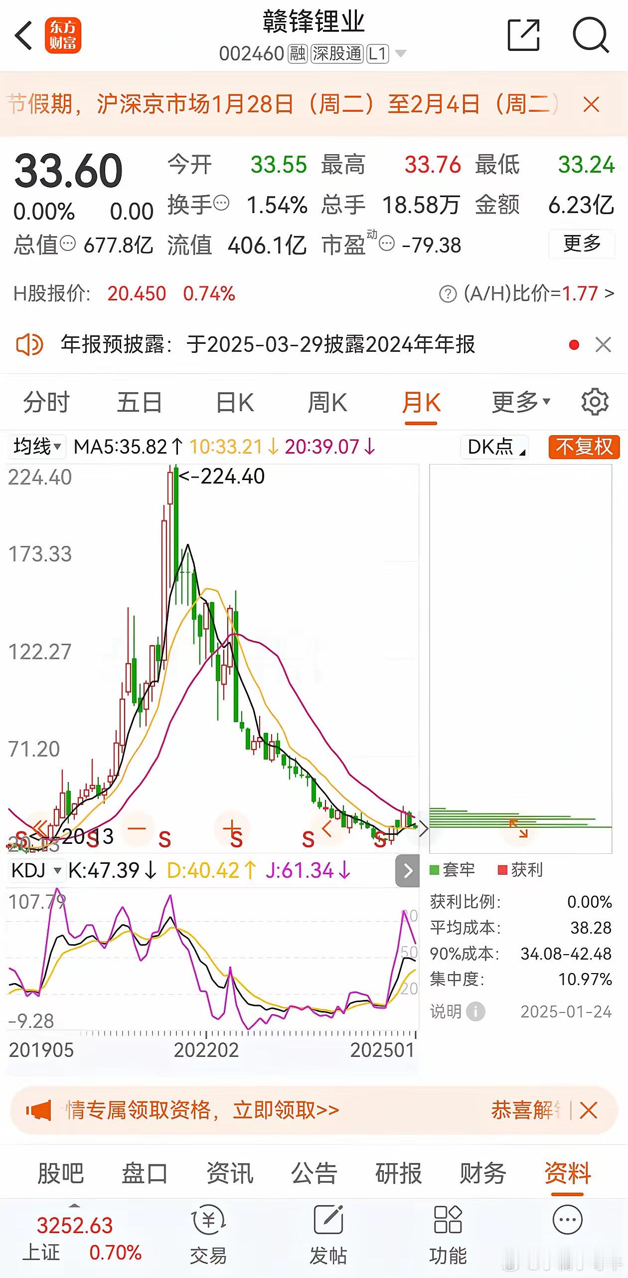 两大锂矿巨头几乎同一时间预告2024年度巨额亏损，天齐锂业巨亏80亿左右，赣锋锂