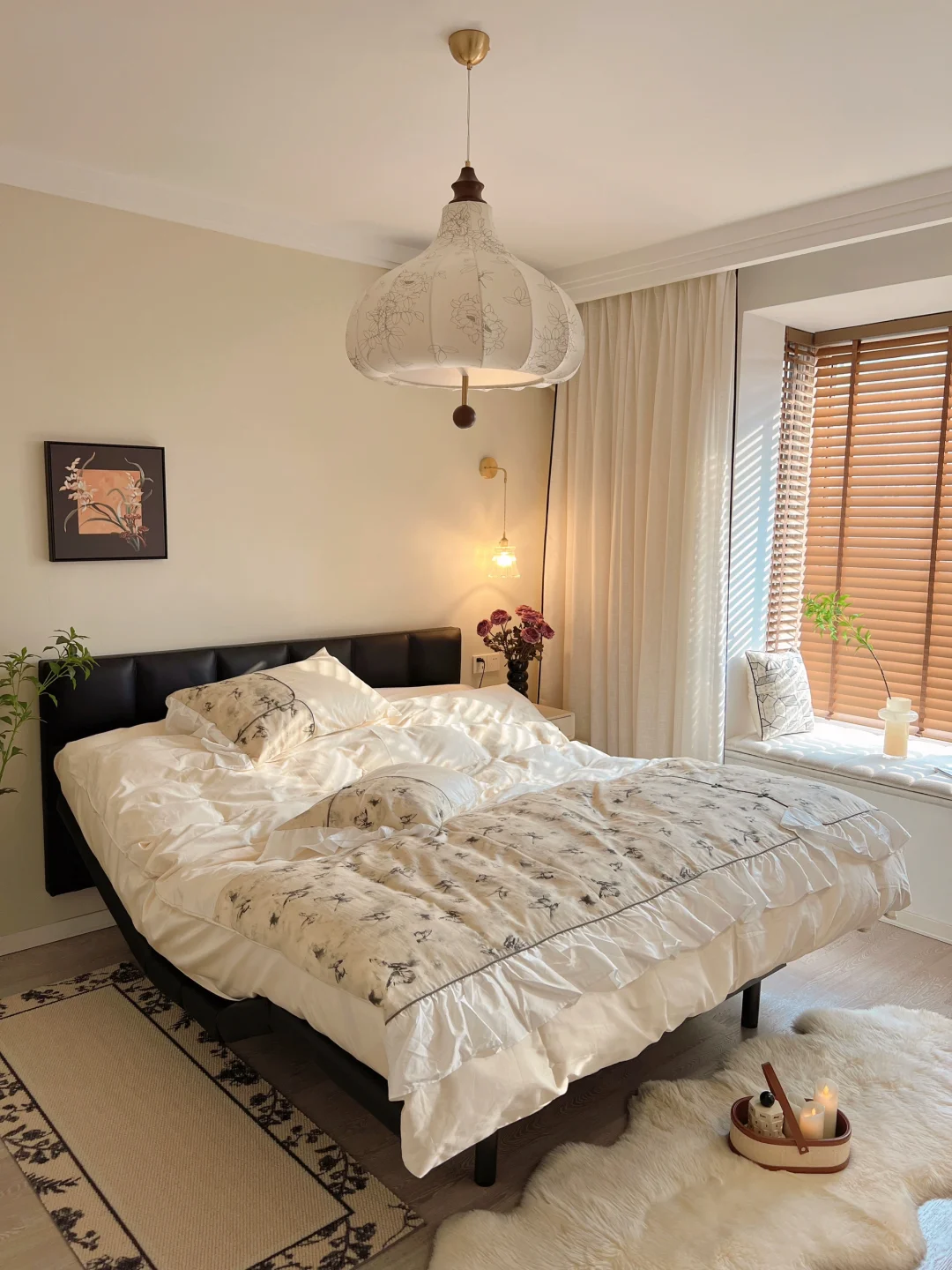 中古风卧室也太好睡了‼️真的爱惨了