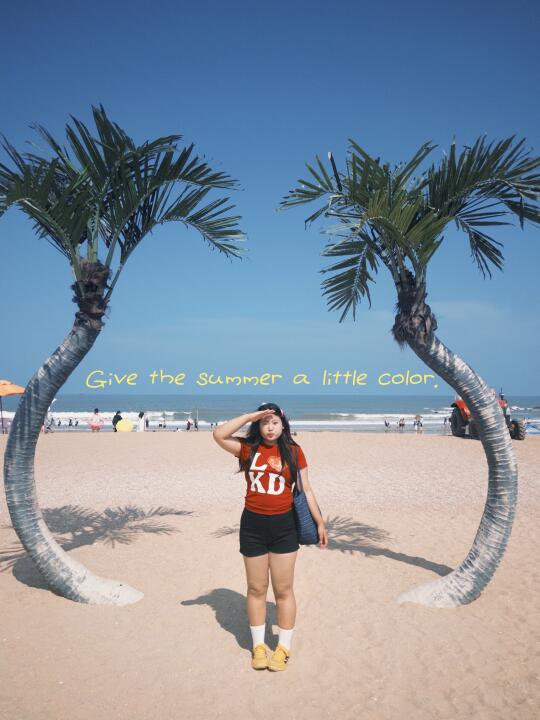 微胖｜存几个海边🏝️拍照姿势～