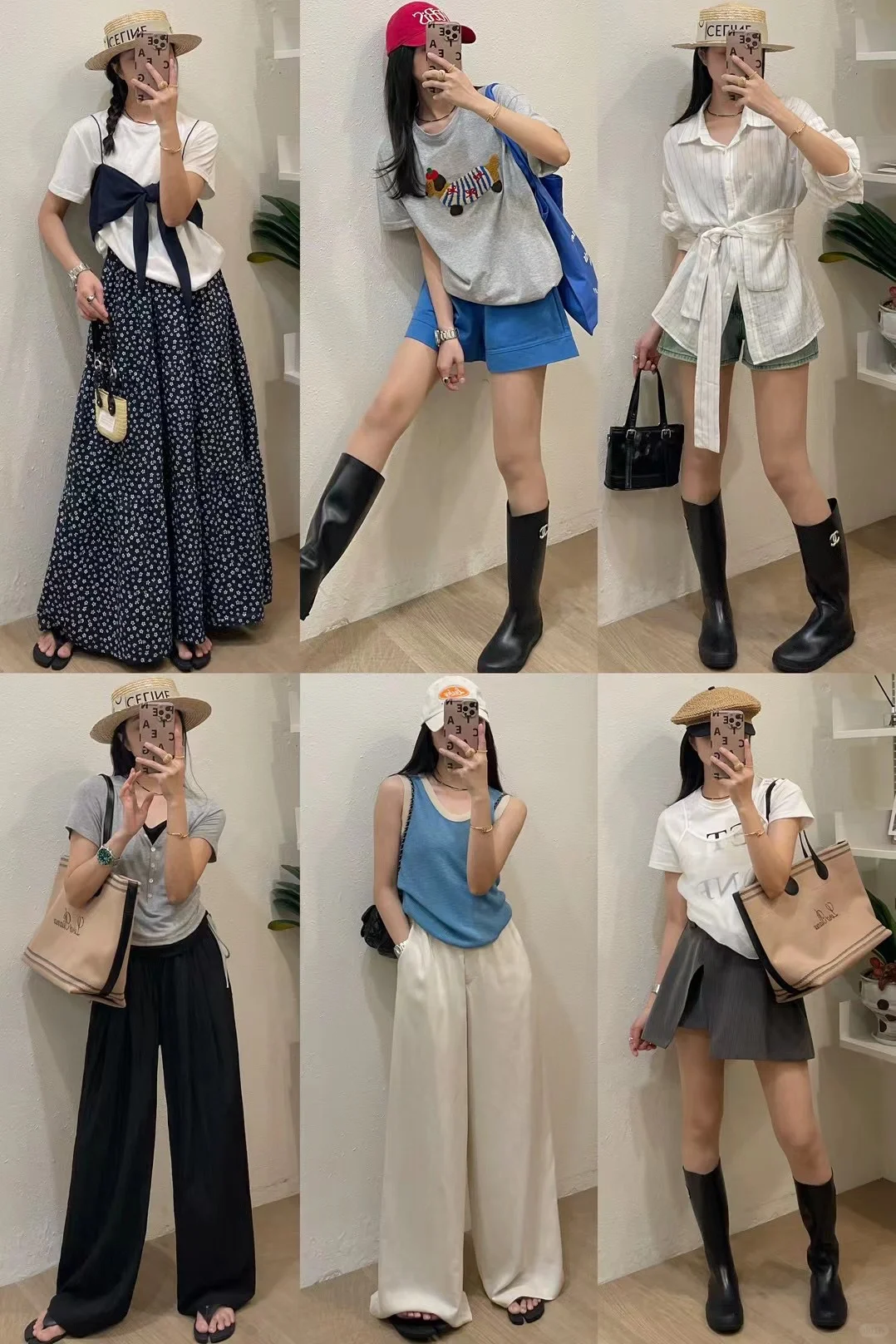 春夏韩系休闲风穿搭