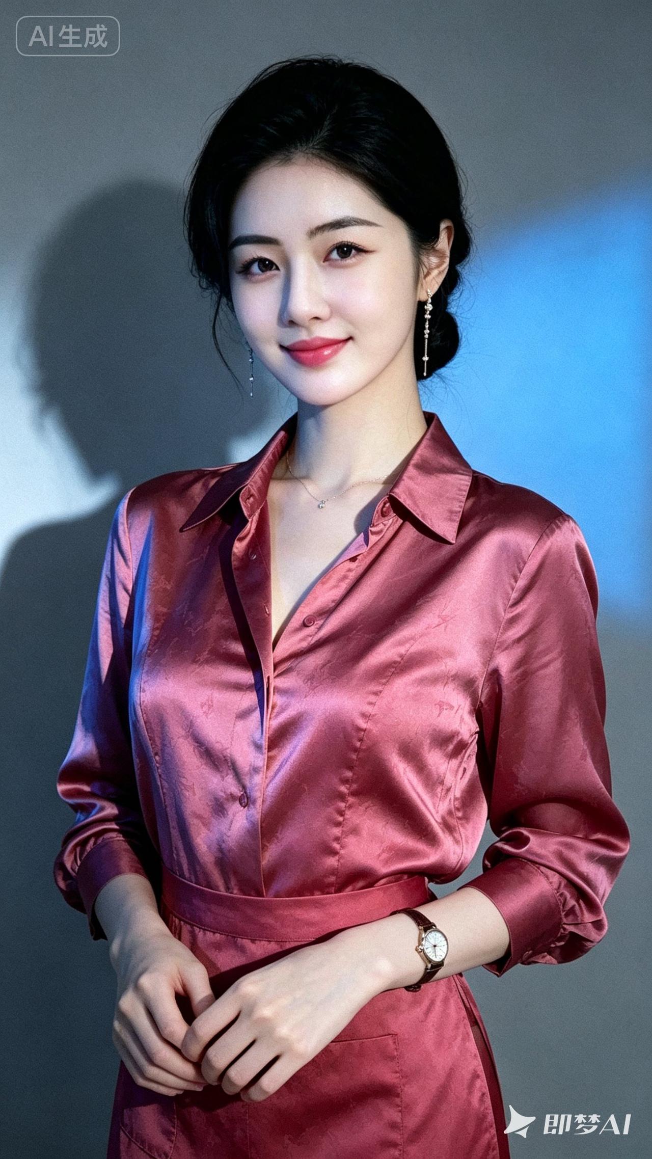 优雅红衣，尽显女性魅力！