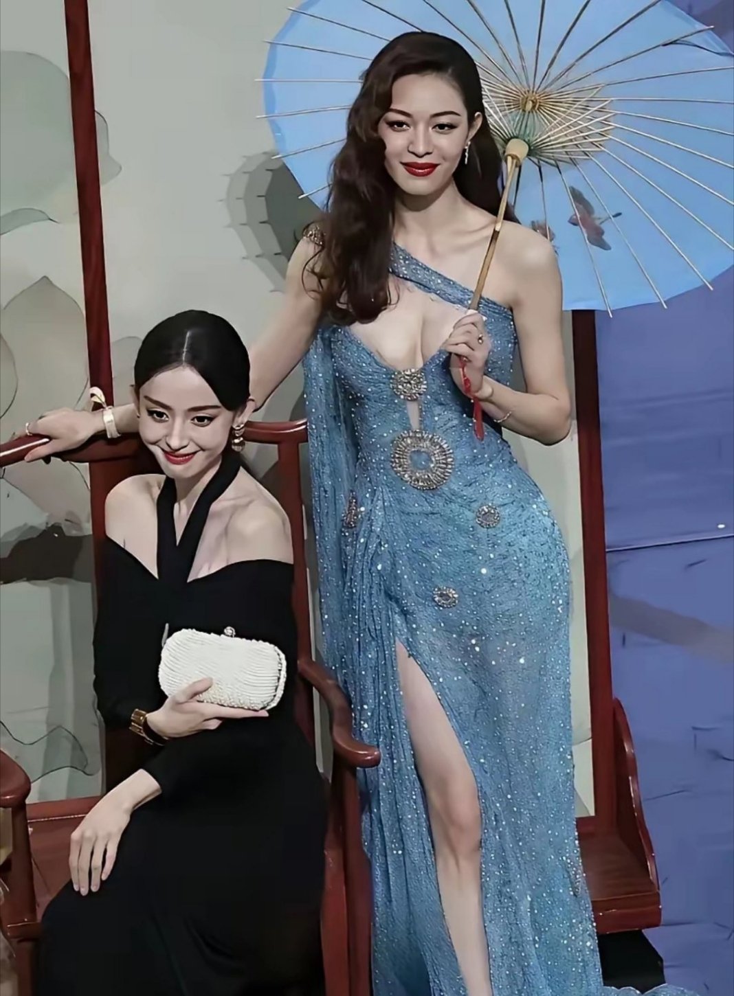 才发现她们俩有共同的男朋友。 