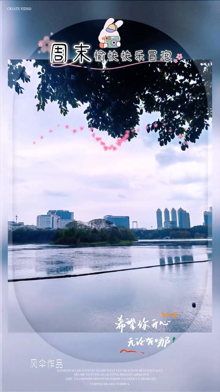 周末愉快快乐冒泡，希望你开心。
南湖公园风景碎片。周末愉快快乐冒泡，希望你开心。