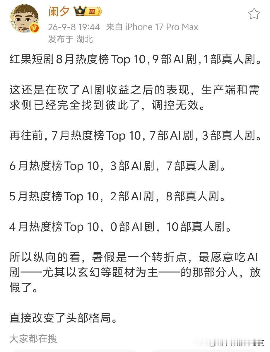 有一说一，科幻和修仙高武的短剧，用ai是比真人好看[我想静静]