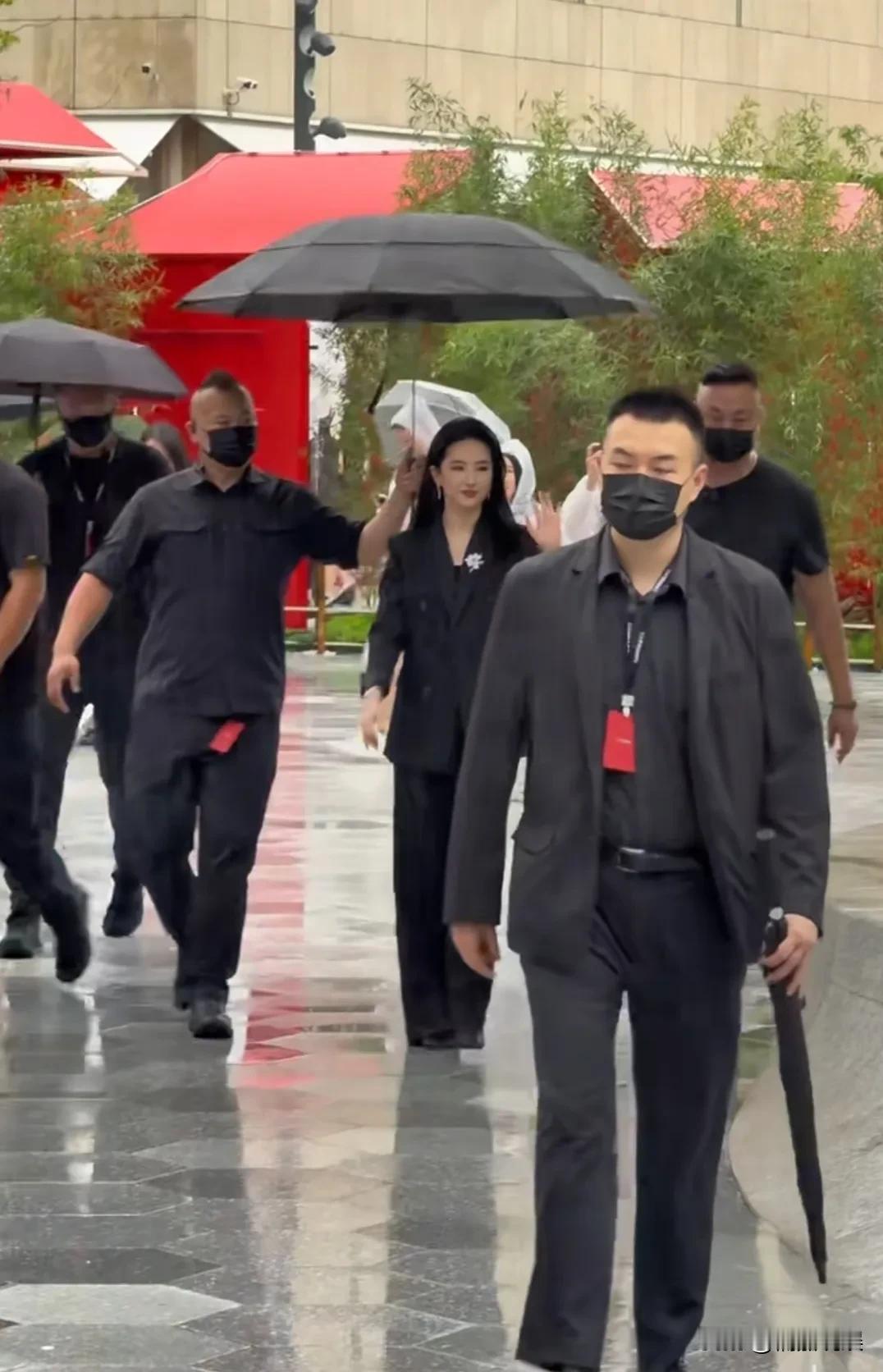 刘亦菲现身成都出席活动，依然美丽、优雅。
果然长得漂亮就是好，这种天生的优势红利