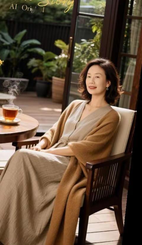 60-70后的等三十年后，也能如此优雅从容～一杯茶、一缕光，岁月静好不过如此✨☕