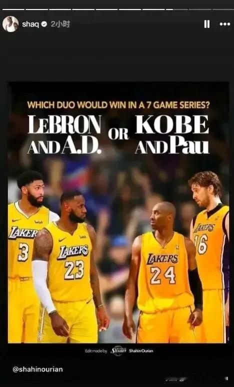 【🏀传奇对决：詹眉VS科比家嫂，谁将捧起胜利之杯？🏆】

NBA传奇球星沙奎