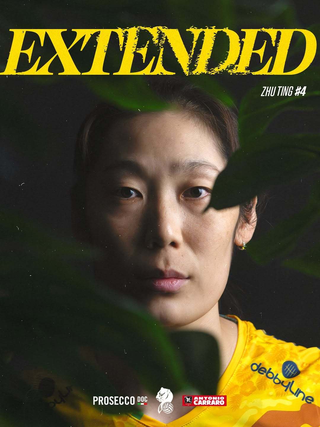 朱婷续约科内利亚诺，连续第三个赛季身披4号战袍。加上姚迪昨天加盟科内，从国家队到