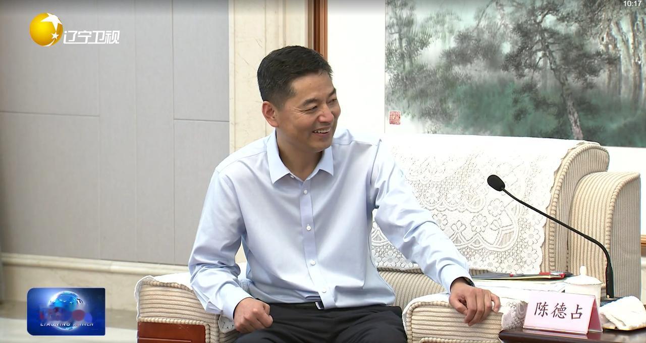 6月14日，义乌商城集团党委书记、董事长陈德占一行，在辽宁。