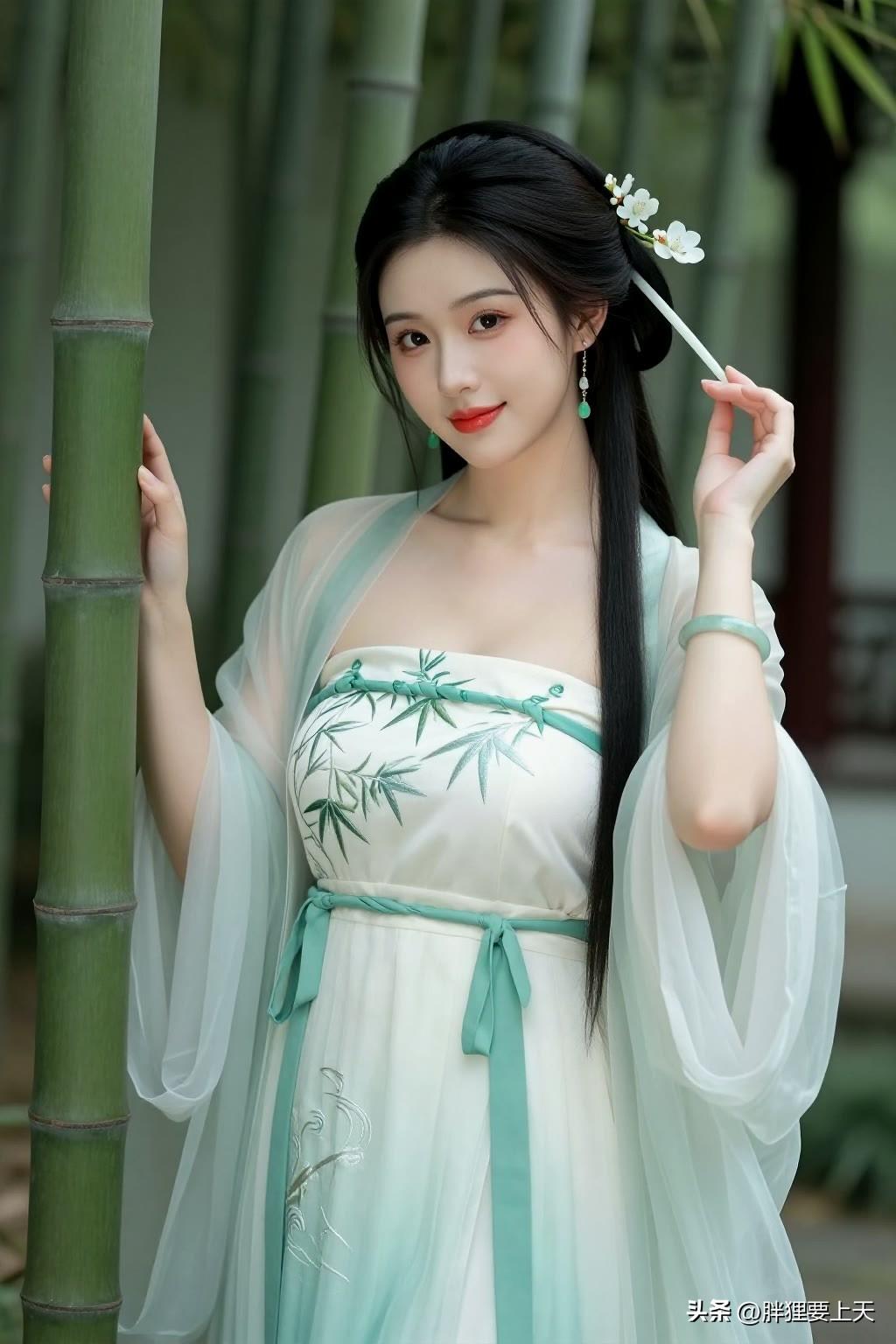 不必繁花似锦，但求风骨常青。愿你如竹，在生活的土壤里，安静生长，终成一片治愈人心