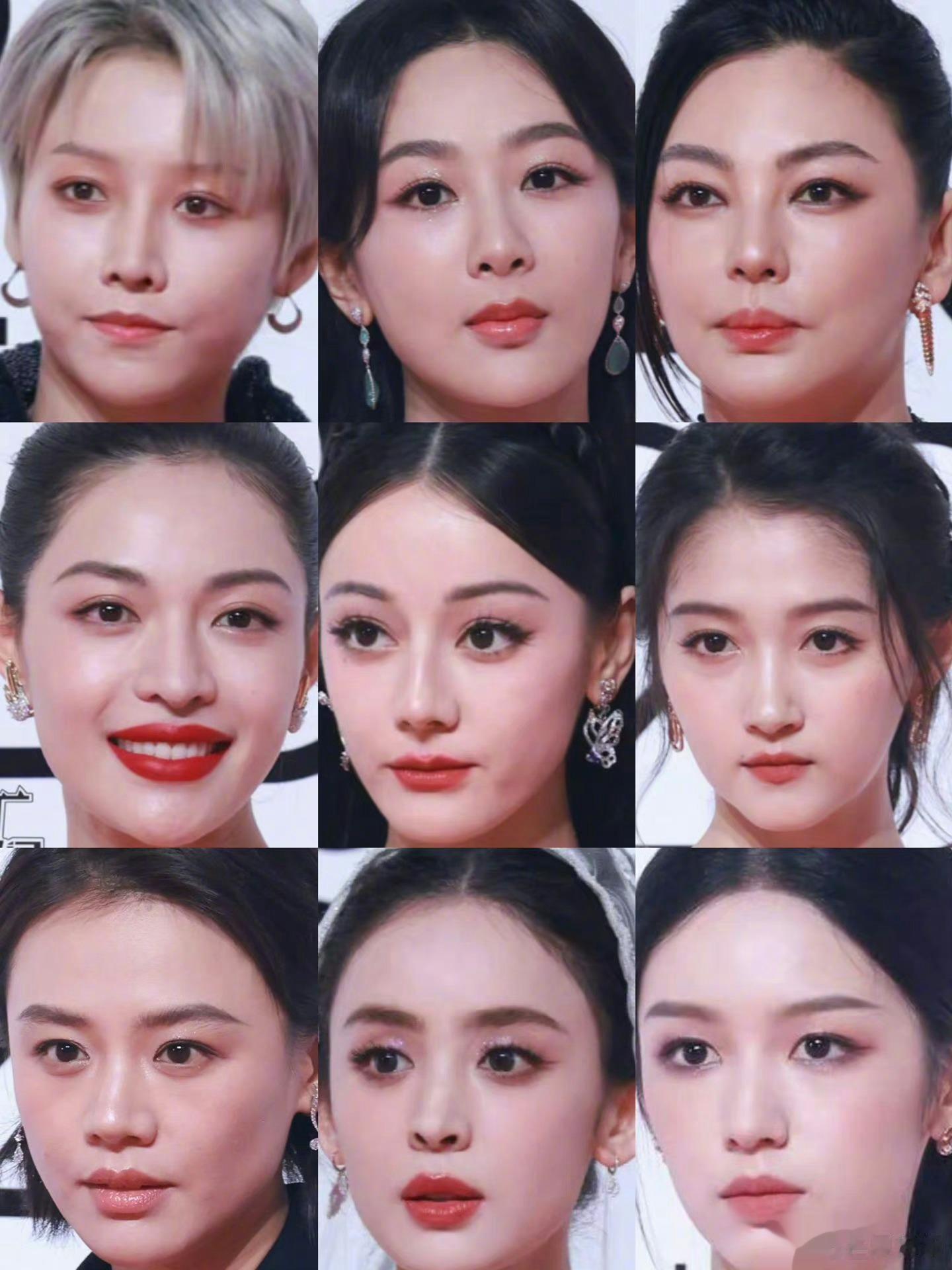 ELLE红毯怼脸图，只看脸，谁赢了？ ​​​