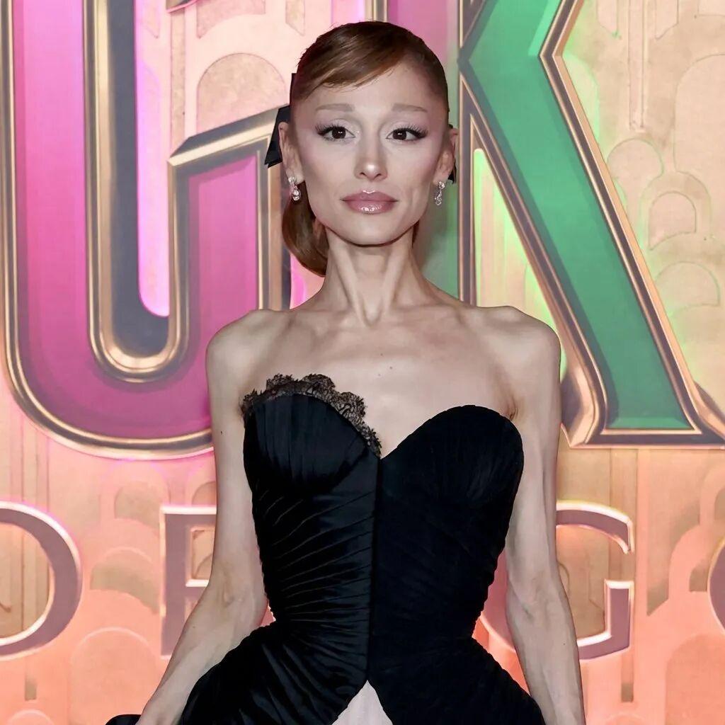 Ariana Grande 现在太瘦了，感觉只有70斤。