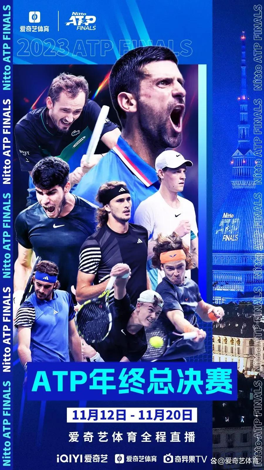 #2023ATP年终总决赛# 小组赛首轮战罢，德约抢占先机，面临辛纳考验！梅总成