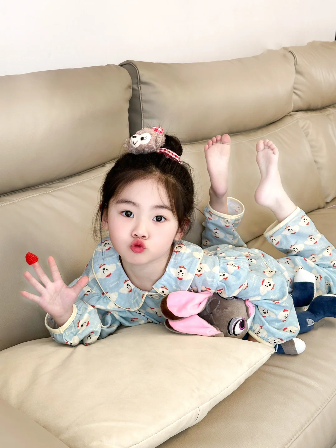 女儿也太可爱了～