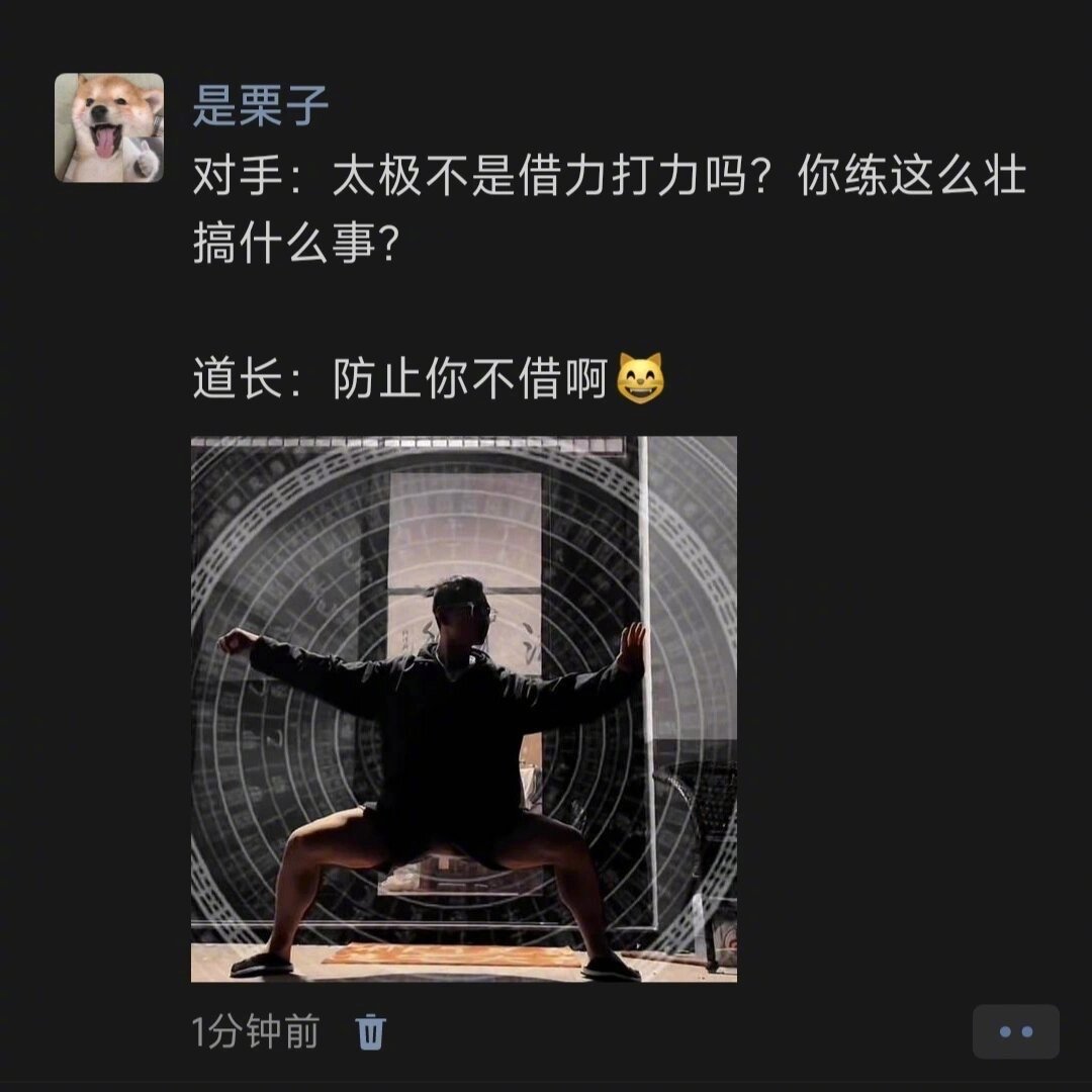对手：太极不是借力打力吗？ ​​​