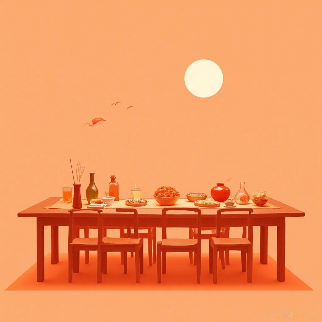 春节来啦！🎉 温暖的家宴，简约又幸福！🥢❤️  春节   家宴   温馨时刻