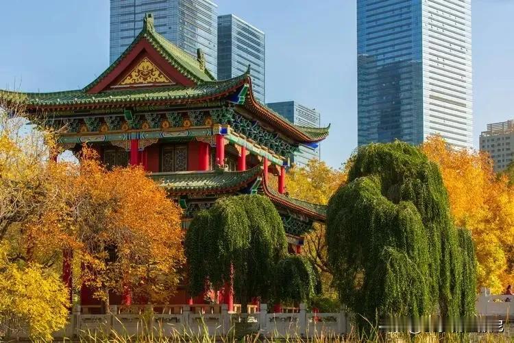 乌鲁木齐的秋色

乌鲁木齐，这座镶嵌在中国西北边陲的璀璨明珠，位于天山北麓、准噶