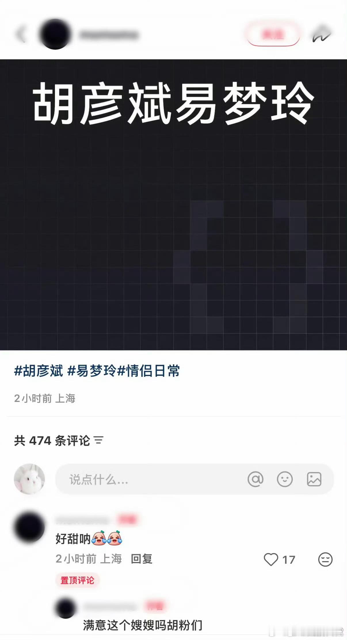 有网友偶遇胡彦斌易梦玲一起度假，更是拍到两人接吻的视频，疑似两人正在恋爱中！