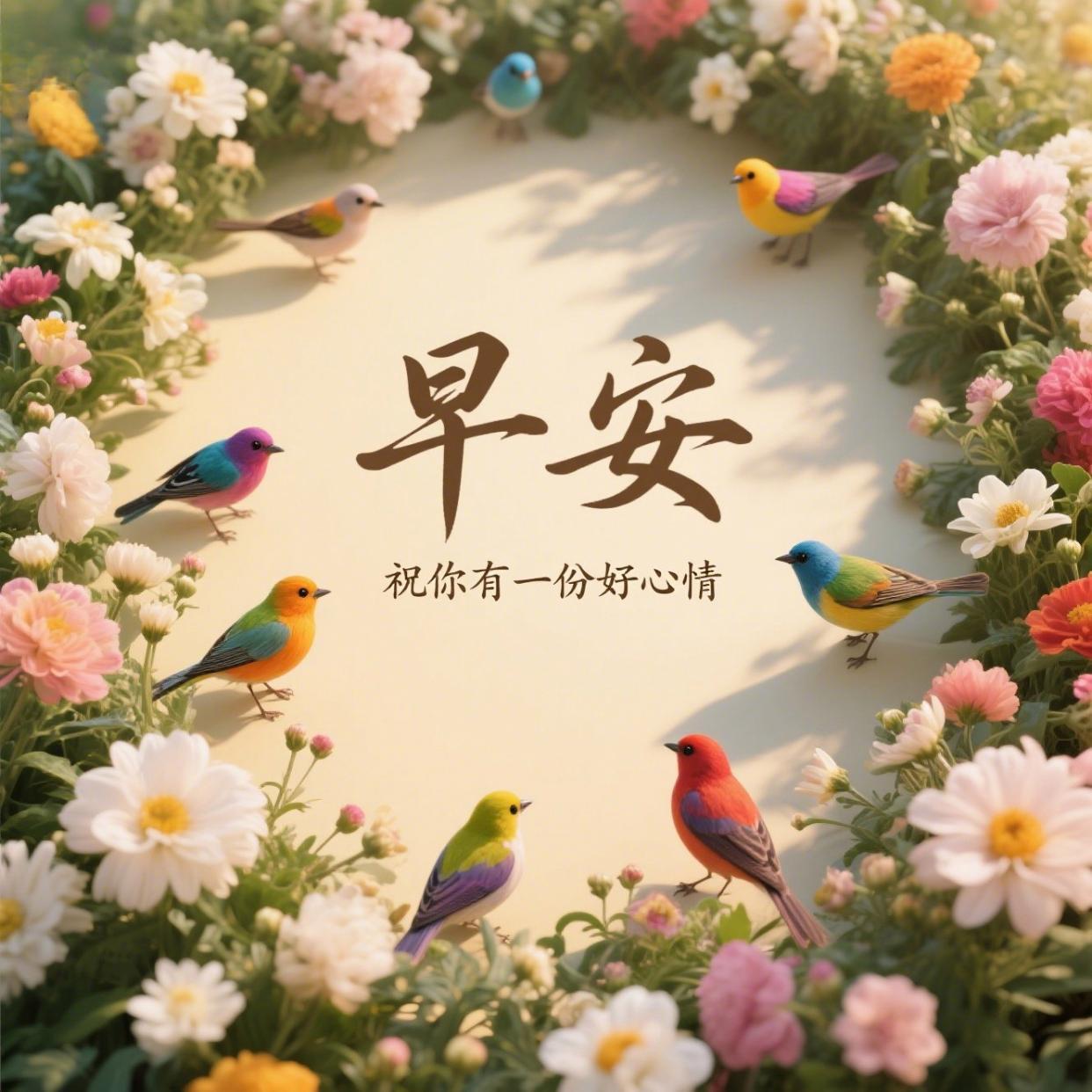 早安早安中国早安心语     每天对＂开心＂说一句欢迎光临！今日的好心情，随着摄